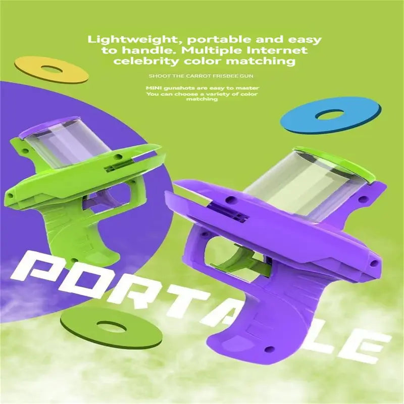 Foam Flying Saucer Launcher Toy Set 🚀