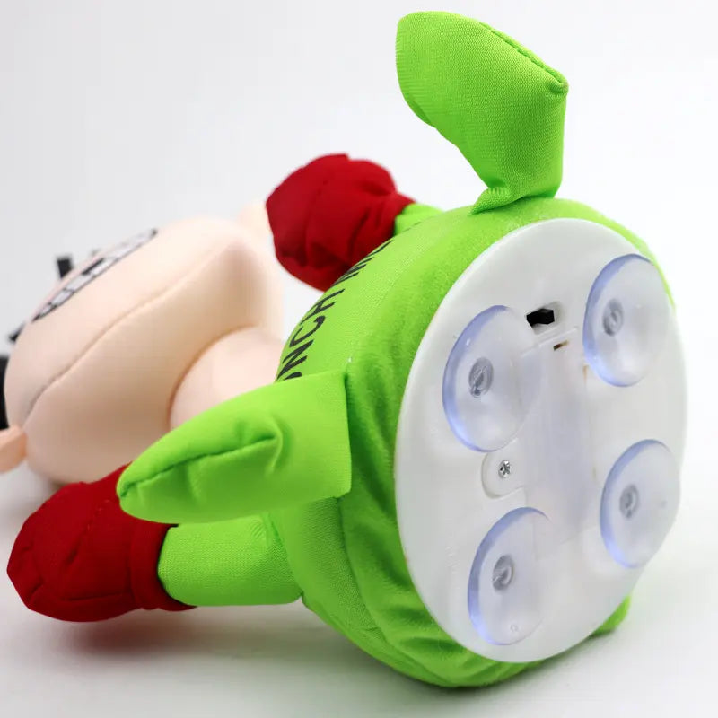 2025 New Punch Me Little Man Electric Plush Toy Creative Stress Relief Screaming Doll