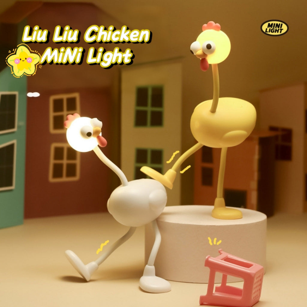 Mini Abstract Chicken Mood Lamp
