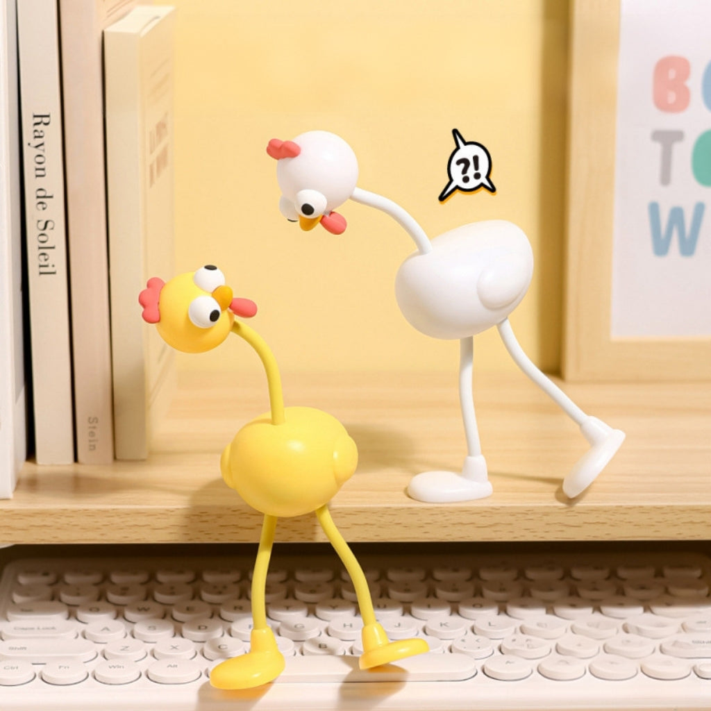 Mini Abstract Chicken Mood Lamp