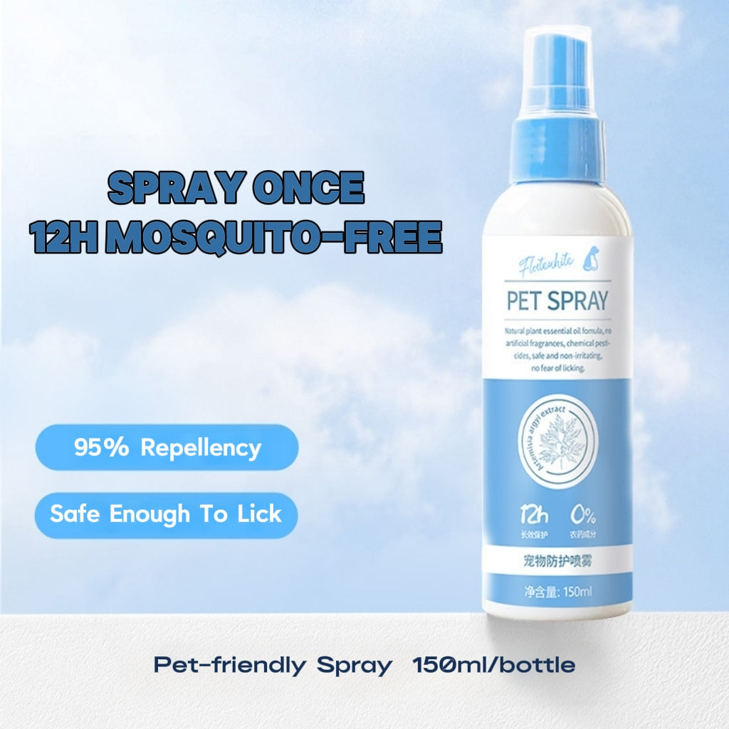 Pet Flea & Tick Spray โ Outdoor & Home Use