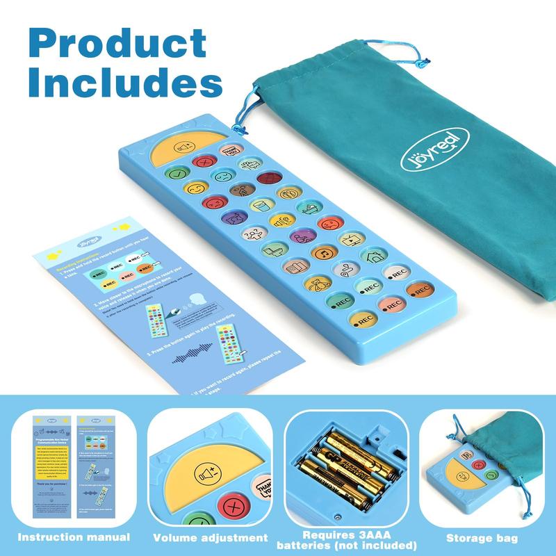 Autism Talking Aid โ Joyreal AAC Device With Adjustable Volume