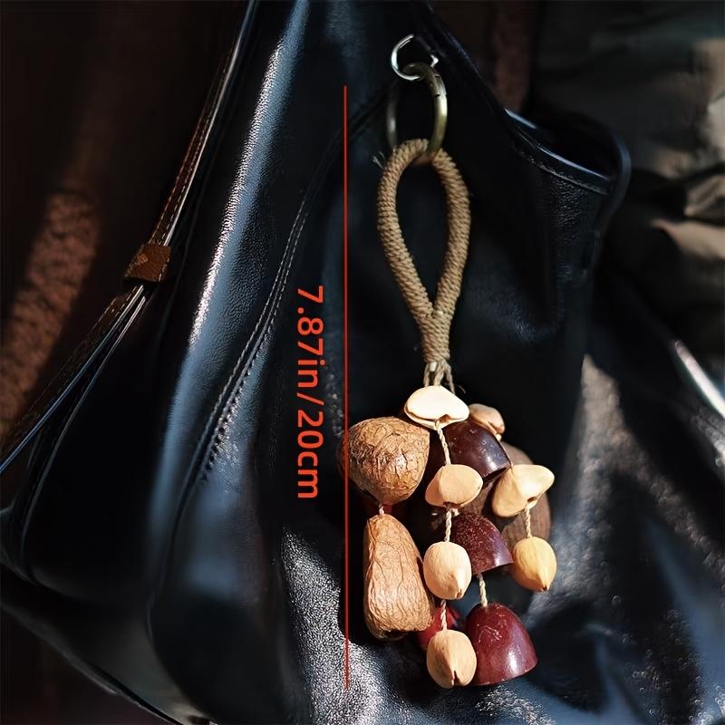 Wishing Shell Charm – Natural Sound Healing Keychain Pendant