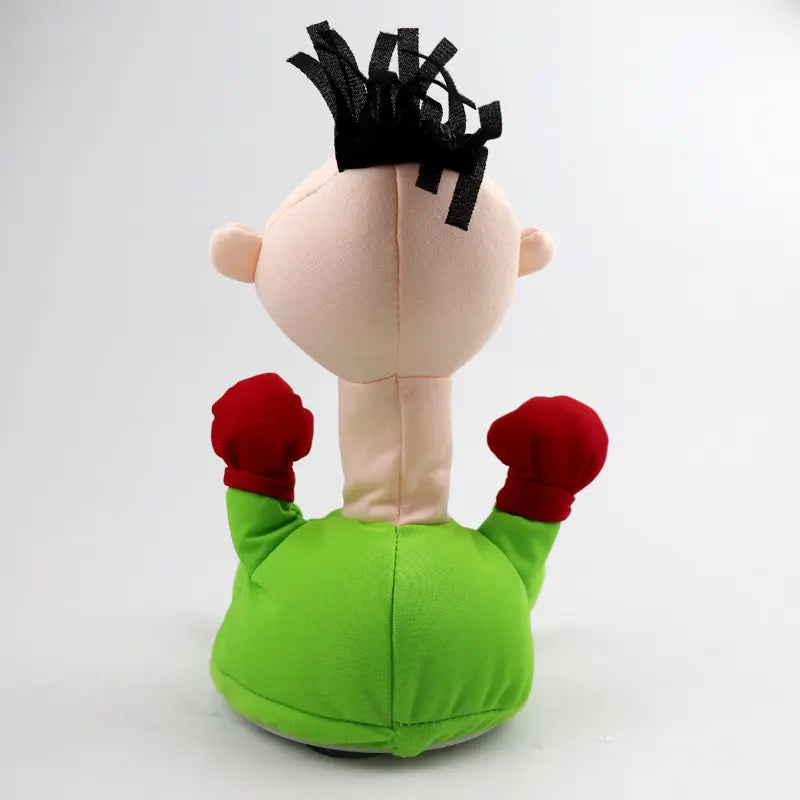 2025 New Punch Me Little Man Electric Plush Toy Creative Stress Relief Screaming Doll
