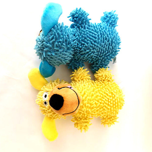 Dog Toy With Squeaker – Mop Style