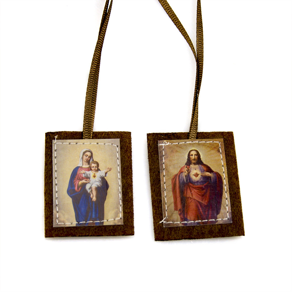 Saint Jude And Virgin Mary Of Guadalupe Ornaments,Amulet