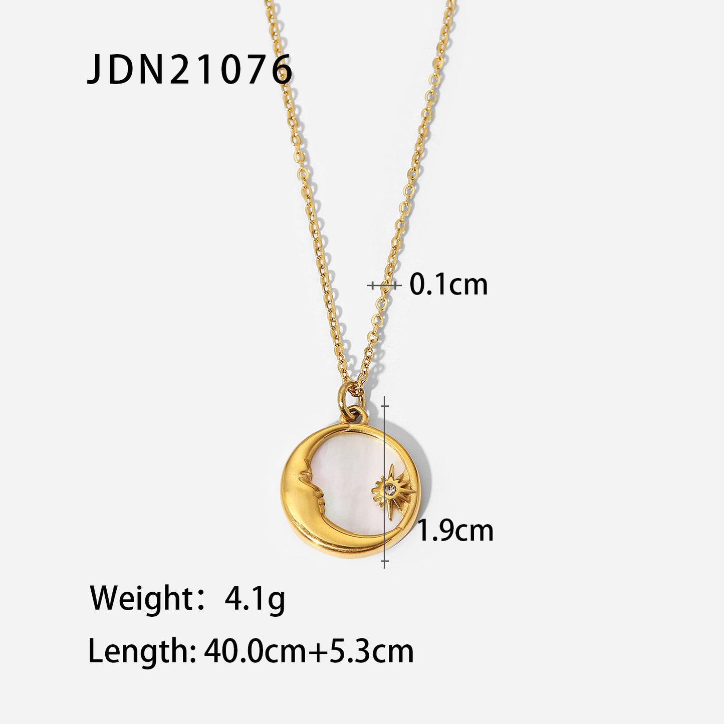 Vintage Heart Pendant Necklace โ Stainless Steel & Zircon