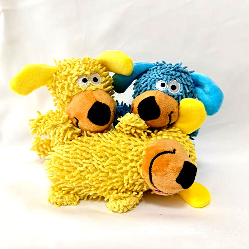 Dog Toy With Squeaker – Mop Style