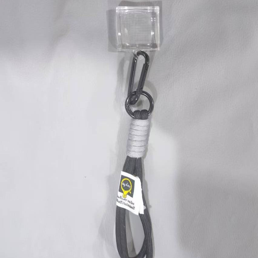 Pixel Mosaic Mirror Keychain