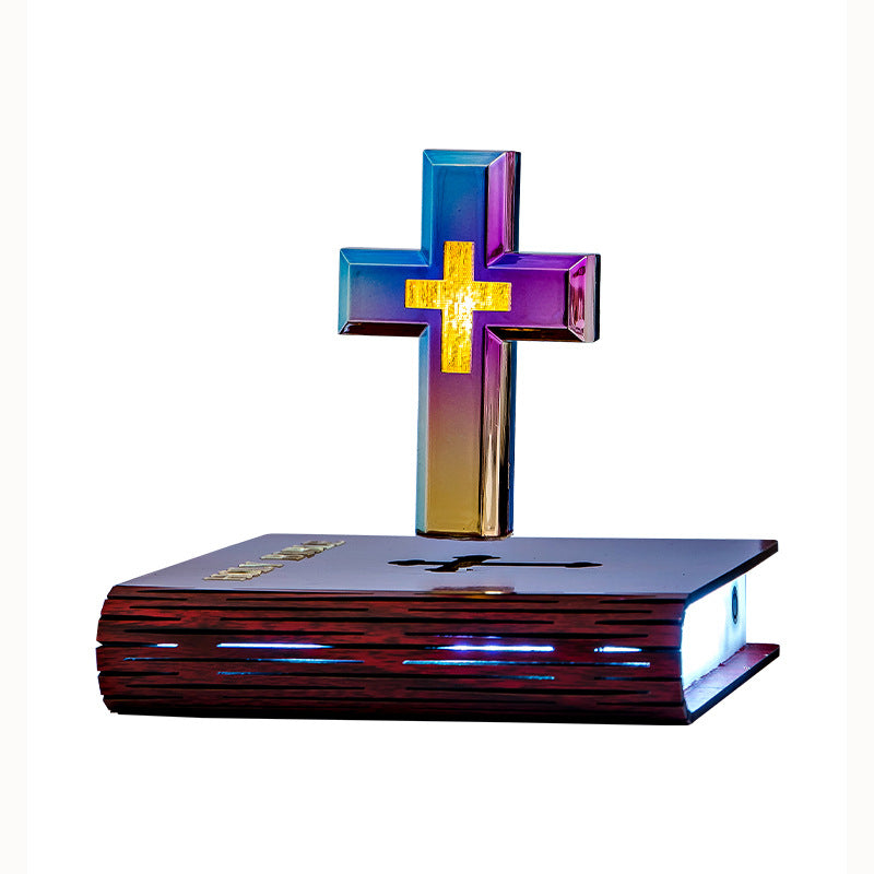 Magnetic Levitation Cross Table Lamp