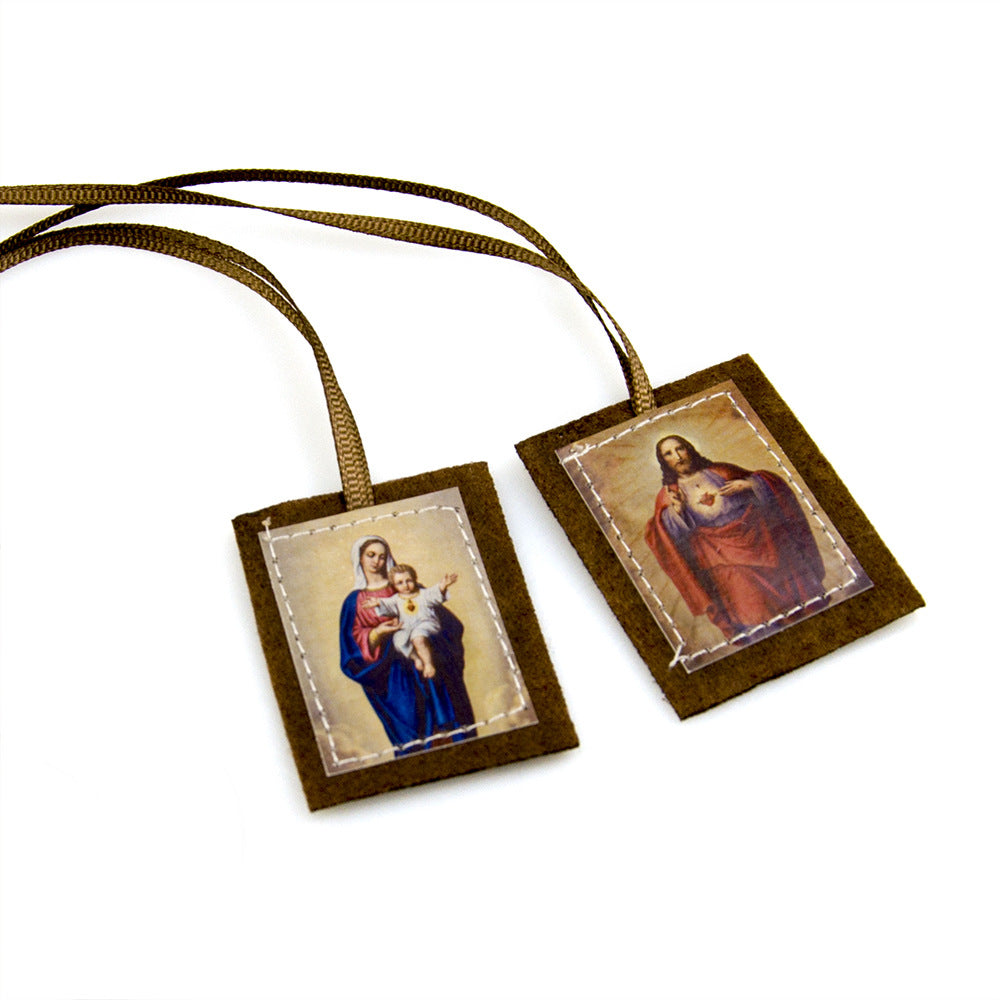 Saint Jude And Virgin Mary Of Guadalupe Ornaments,Amulet