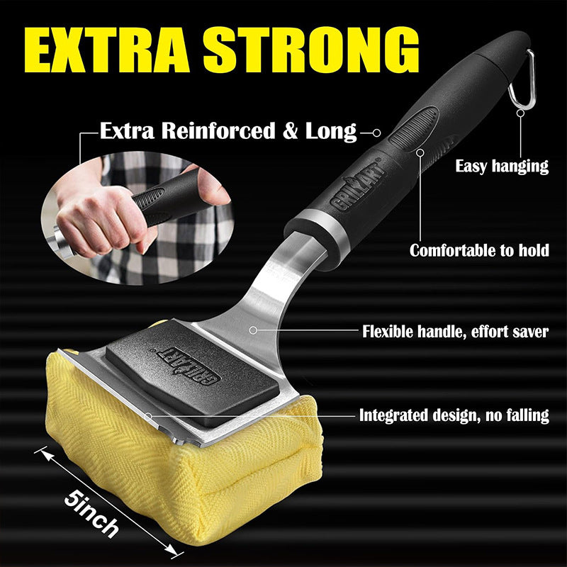 Stainless Steel BBQ Grill Cleaning Brush