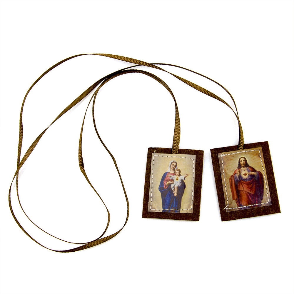 Saint Jude And Virgin Mary Of Guadalupe Ornaments,Amulet