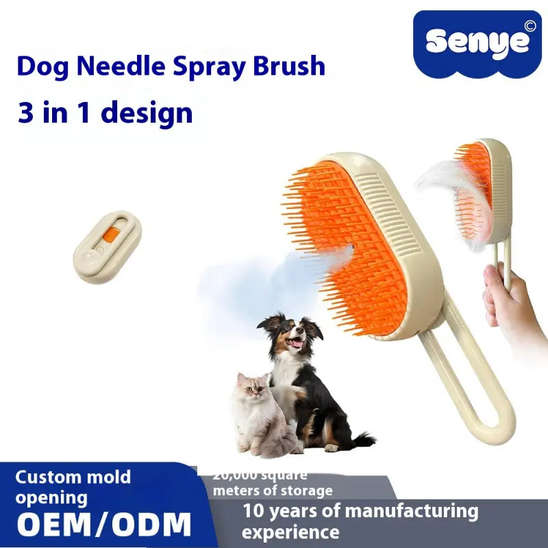 Steam Pet Hair Remover Comb