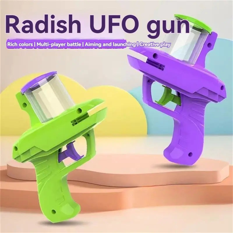 Foam Flying Saucer Launcher Toy Set 🚀