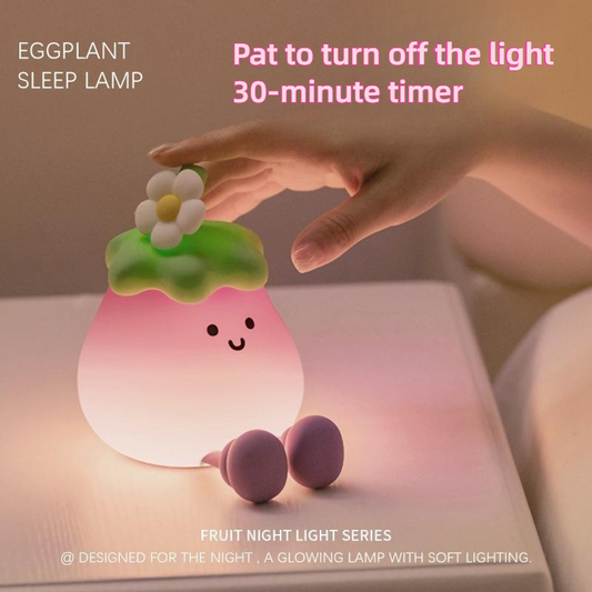 Eggplant Mood Light USB Lamp