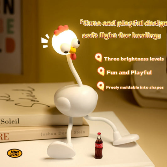 Mini Abstract Chicken Mood Lamp