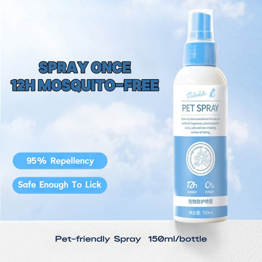 Pet Flea & Tick Spray – Outdoor & Home Use