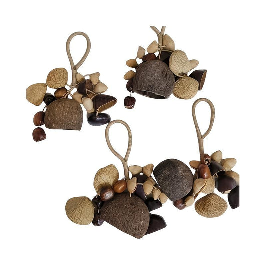 Wishing Shell Charm – Natural Sound Healing Keychain Pendant