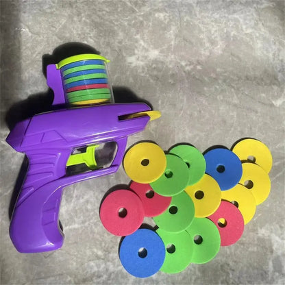 Foam Flying Saucer Launcher Toy Set 🚀