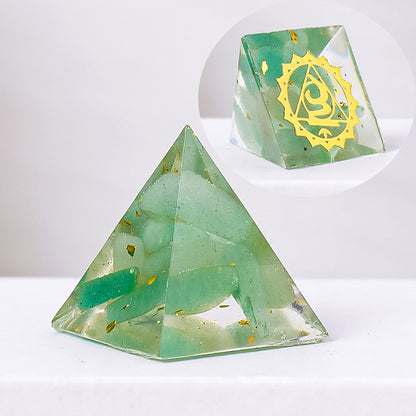 Natural Crystal Energy Generator Pyramid