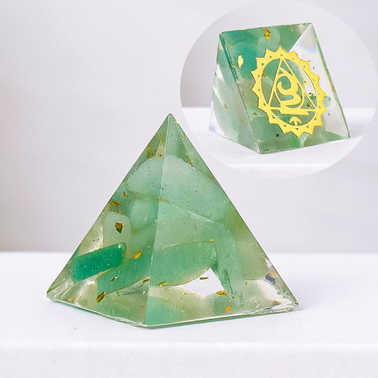 Natural Crystal Energy Generator Pyramid