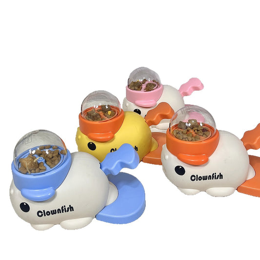 Little Yellow Duck Pet Feeder Toy