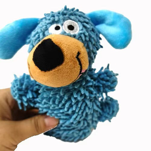 Dog Toy With Squeaker – Mop Style