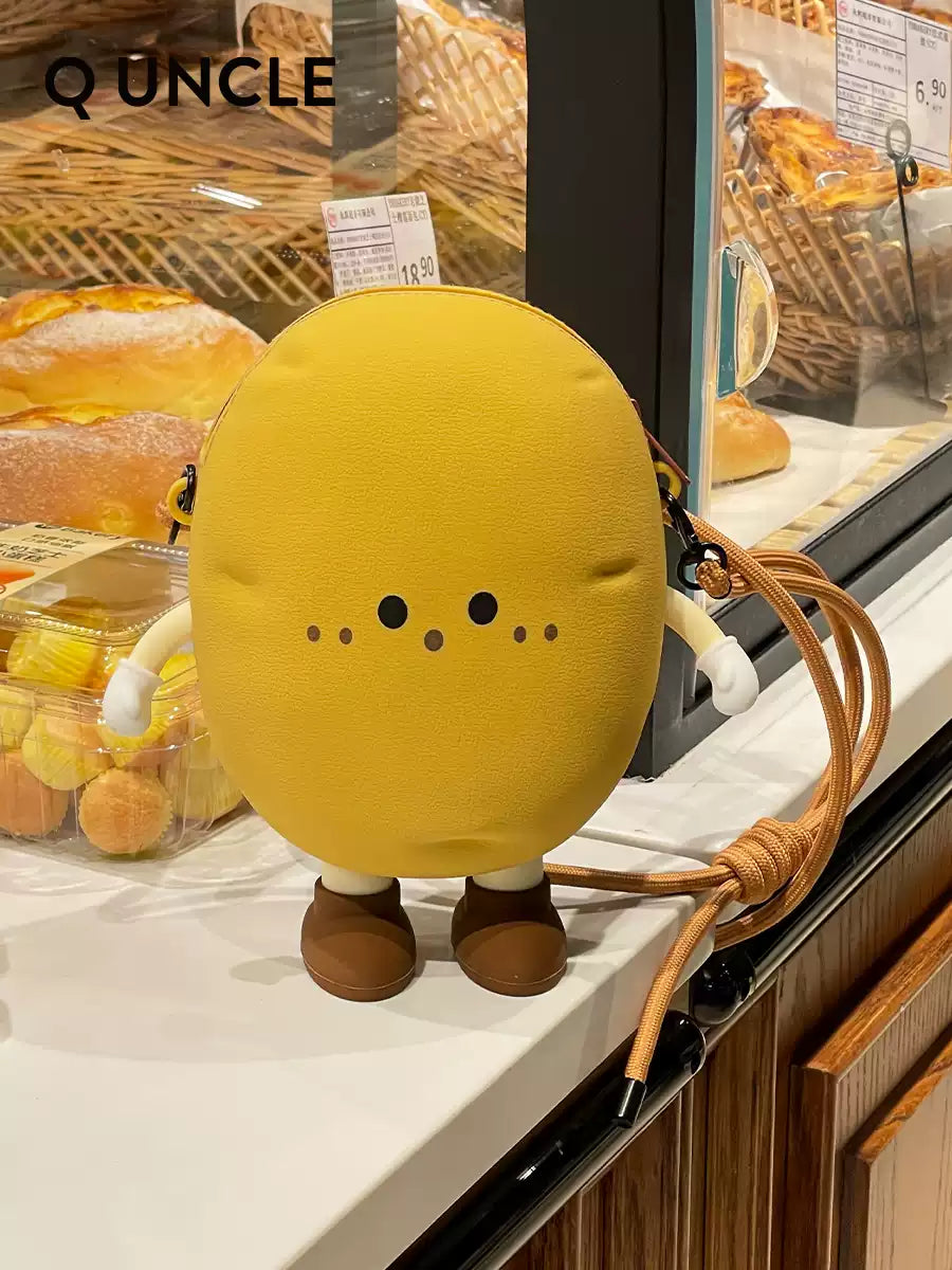 Cute Uncle Potato Silicone Phone Bag