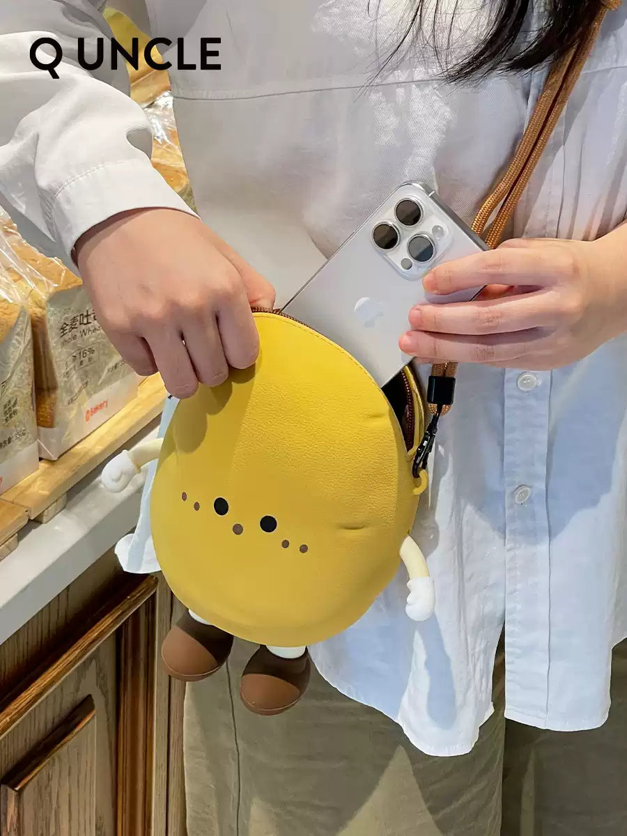Cute Uncle Potato Silicone Phone Bag