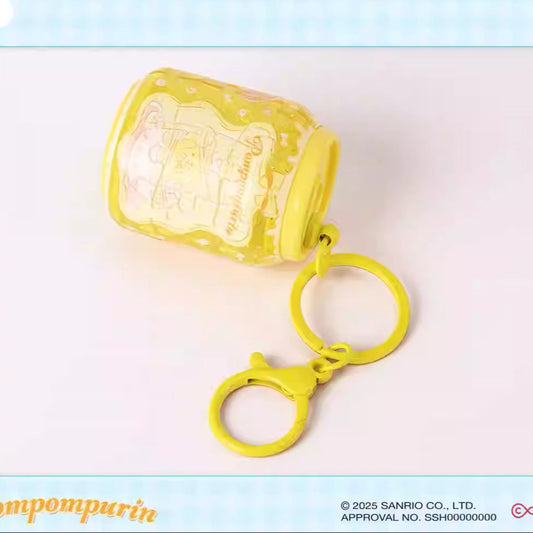 3D JP Sanrio Jam Jar Series – 24-Piece Mini Can Puzzle Keychain Blind Box