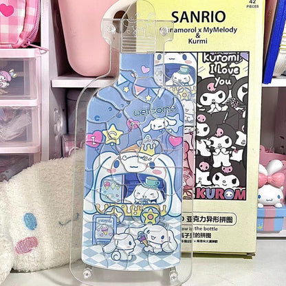 Loopy Sanrio Acrylic 3D Puzzle – Stress Relief Cute Toy