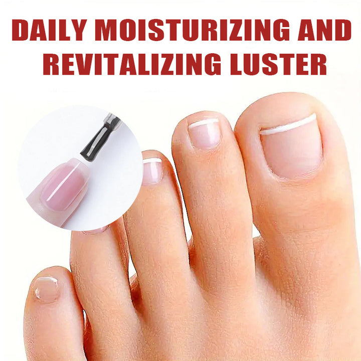 Keratin & Vitamin Nail Care Polish – Peel-Off Nail Strengthener, Quick-Dry, Long-Lasting, Natural Glossy Finish, Whitening Effect