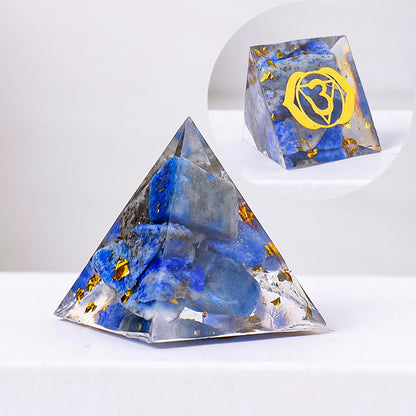 Natural Crystal Energy Generator Pyramid