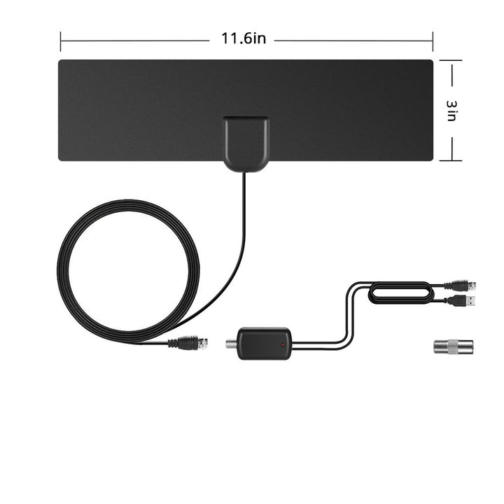 New 80 Miles HDTV Antenna – 4K Indoor Digital TV Antenna for US & EU Markets
