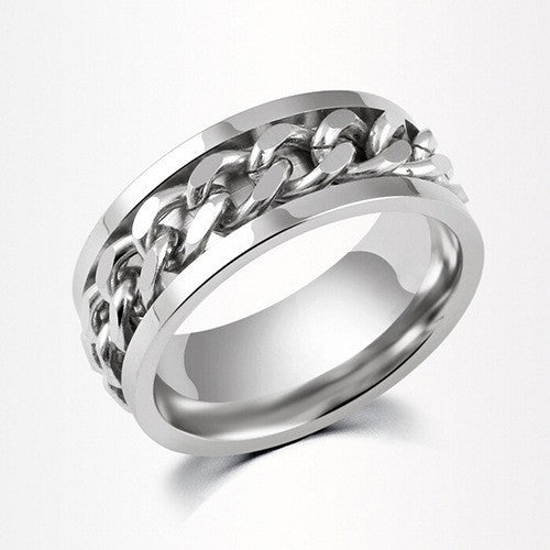 Men’s Spinner Bottle Opener Ring