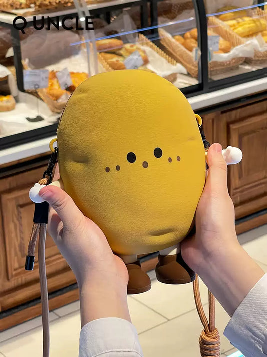 Cute Uncle Potato Silicone Phone Bag