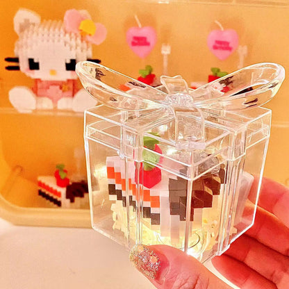 Birthday Cake Building Block Puzzle – DIY Gift for Girls & Friends