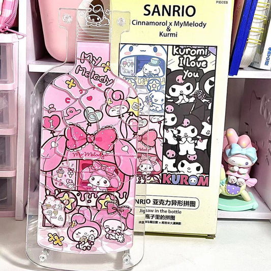 Loopy Sanrio Acrylic 3D Puzzle – Stress Relief Cute Toy