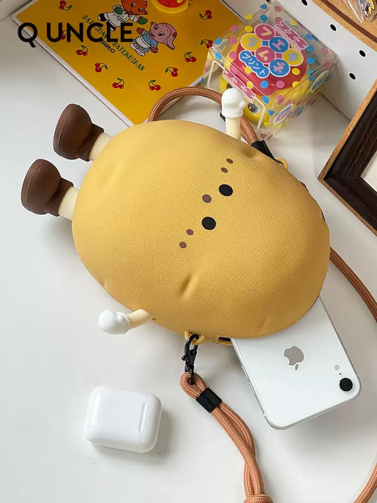 Cute Uncle Potato Silicone Phone Bag