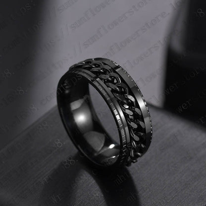 Men’s Spinner Bottle Opener Ring